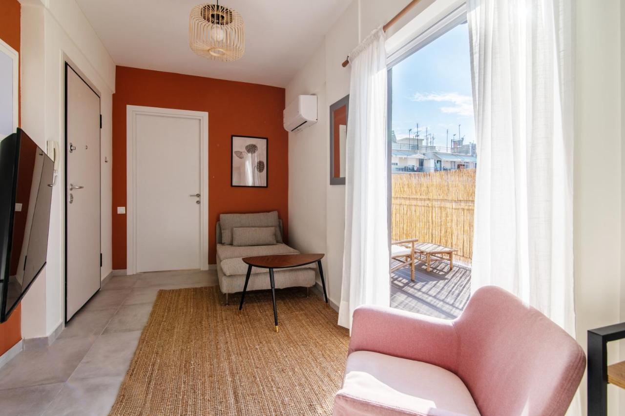 Cosy & Stylish 1-Bedroom Apartment In The Centre Athen Exterior foto